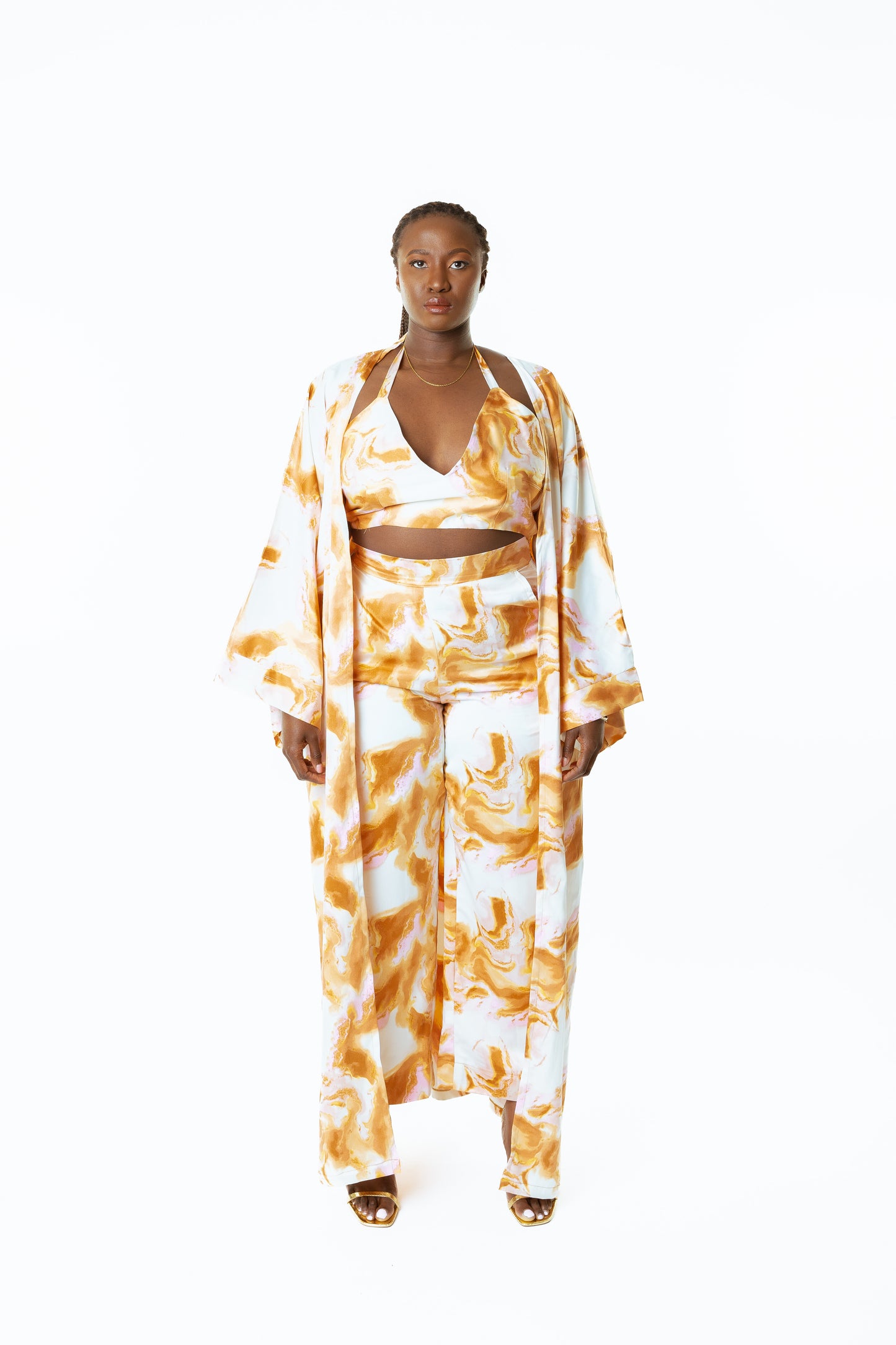 MOROWA  3 PIECE KIMONO SET