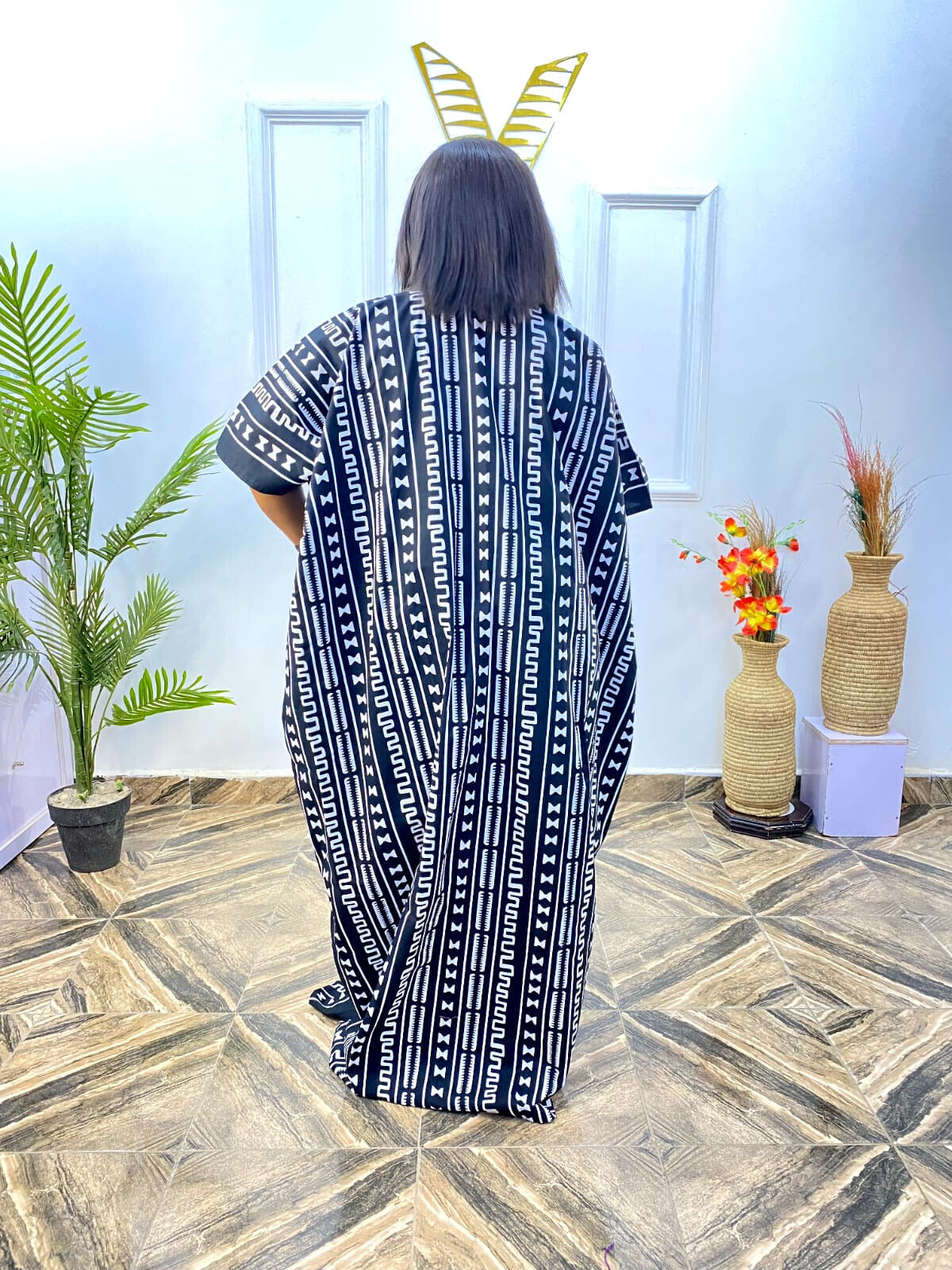 WANDE- Handmade Ankara Kaftan- Women Agbada Dress, Danshiki Dress-African Clothing For Women, Danshiki Gown