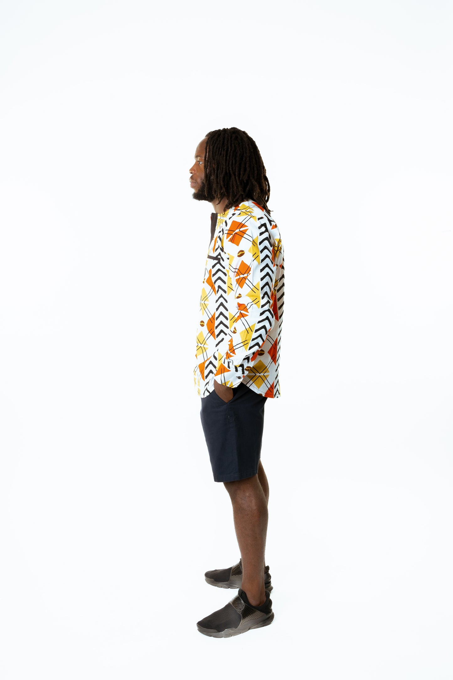 OLU ANKARA LONG SLEEVE SHIRT