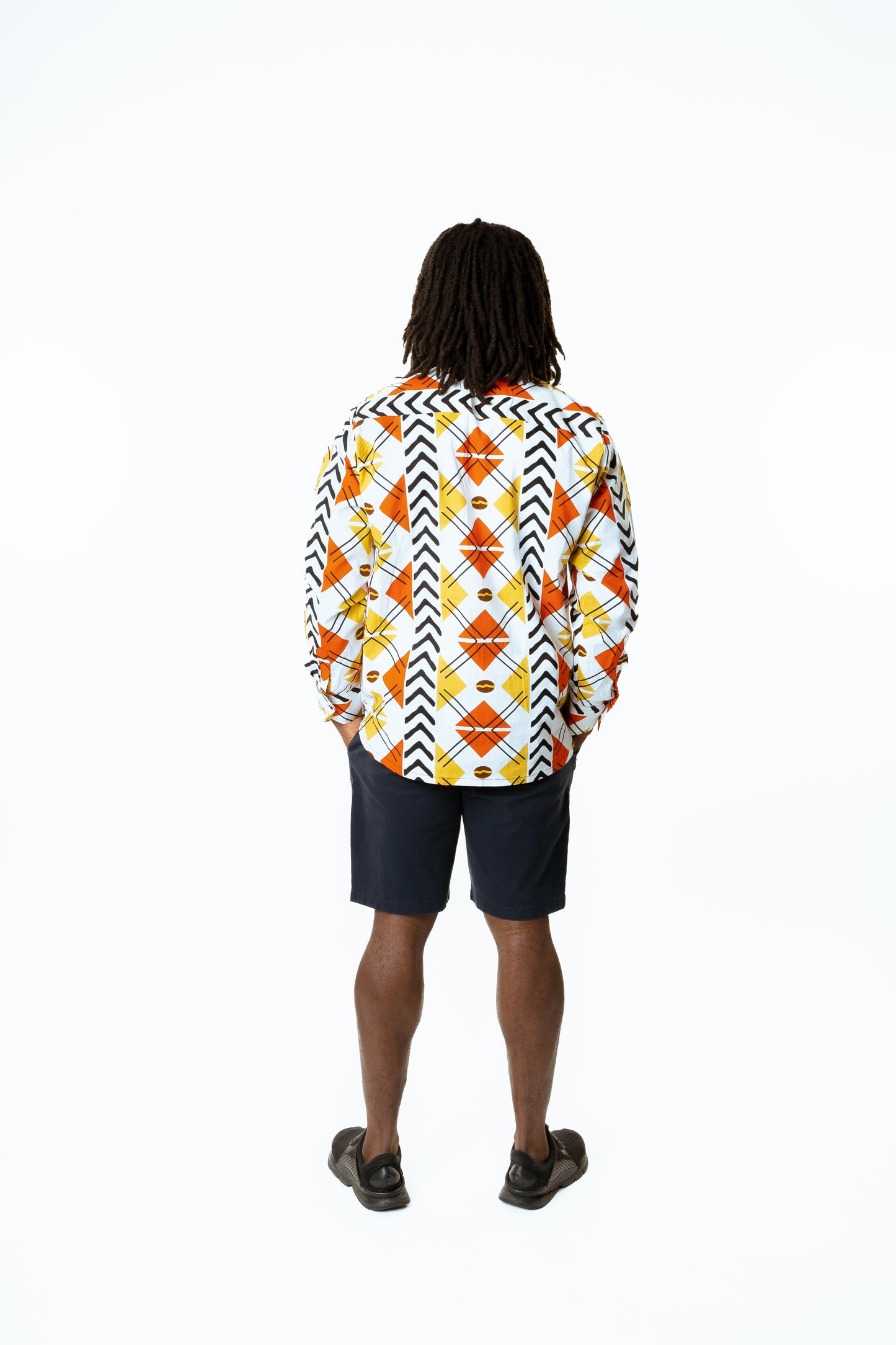 OLU ANKARA LONG SLEEVE SHIRT