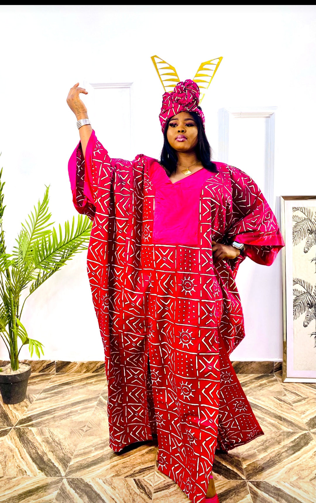 DUNMADE- HANDMADE ANKARA KAFTAN, WOMEN AGBADA DRESS, DANSHIKI DRESS, AFRICAN CLOTHING FOR WOMEN, DANSHIKI GOWN