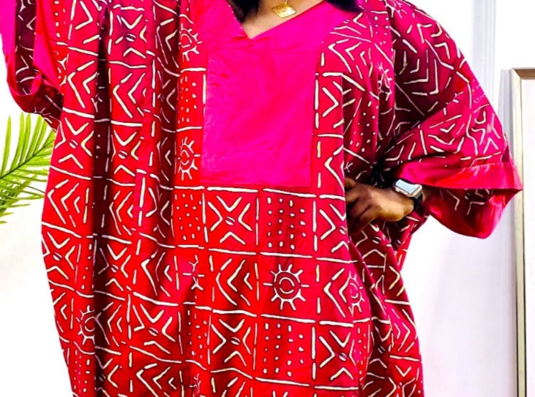 DUNMADE- HANDMADE ANKARA KAFTAN, WOMEN AGBADA DRESS, DANSHIKI DRESS, AFRICAN CLOTHING FOR WOMEN, DANSHIKI GOWN