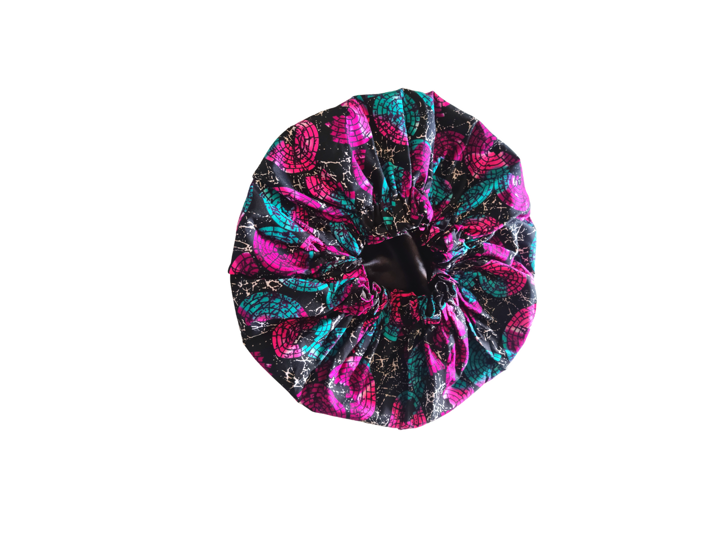 OYIN Satin Lined  Reversible Ankara Hair Bonnet