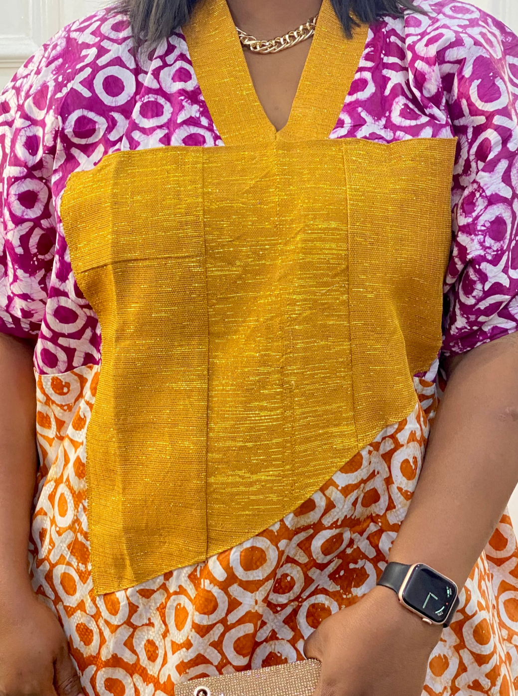 IYABO Handmade Adire Kaftan