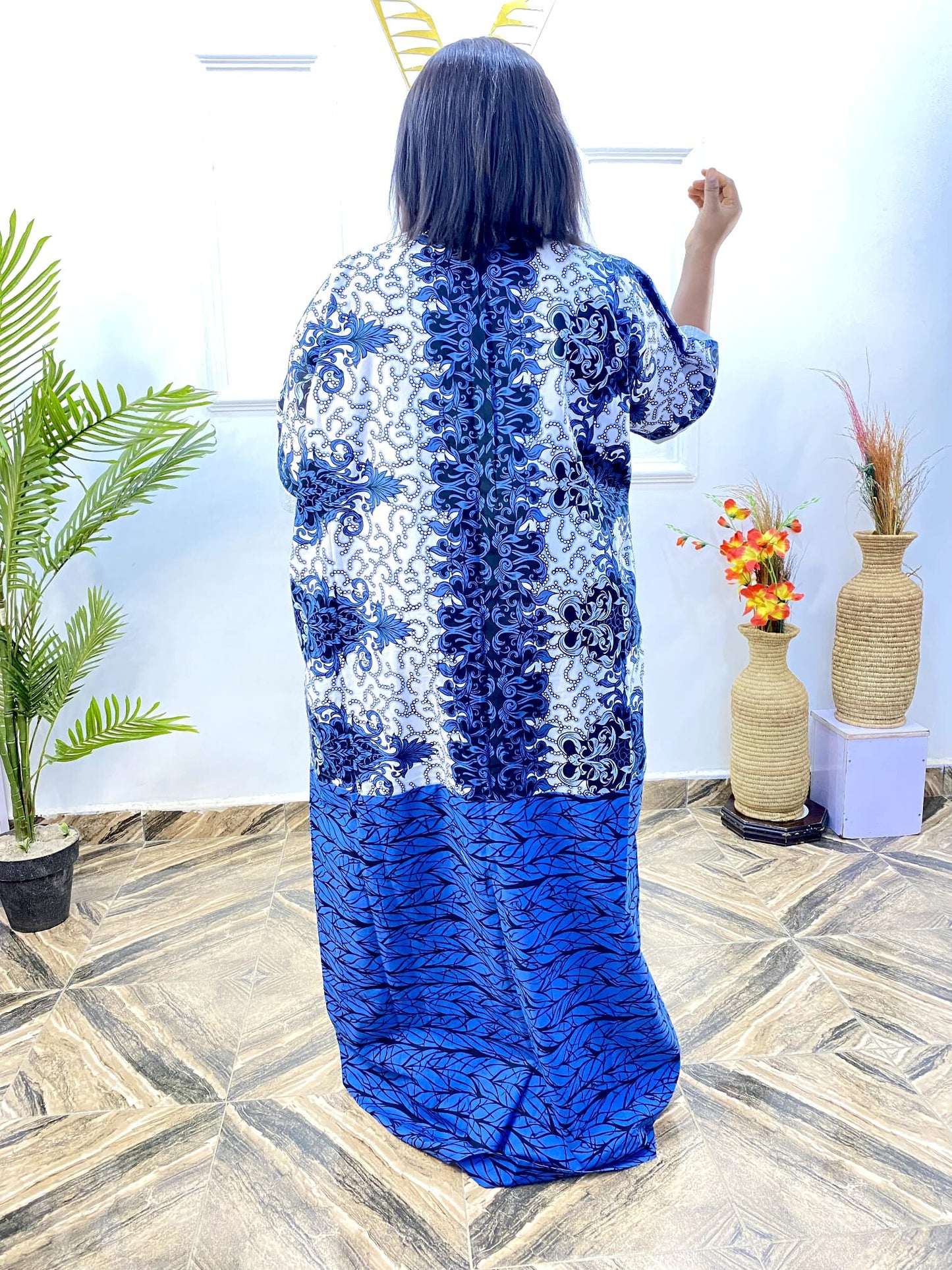 LATANYA- Handmade Ankara Kaftan