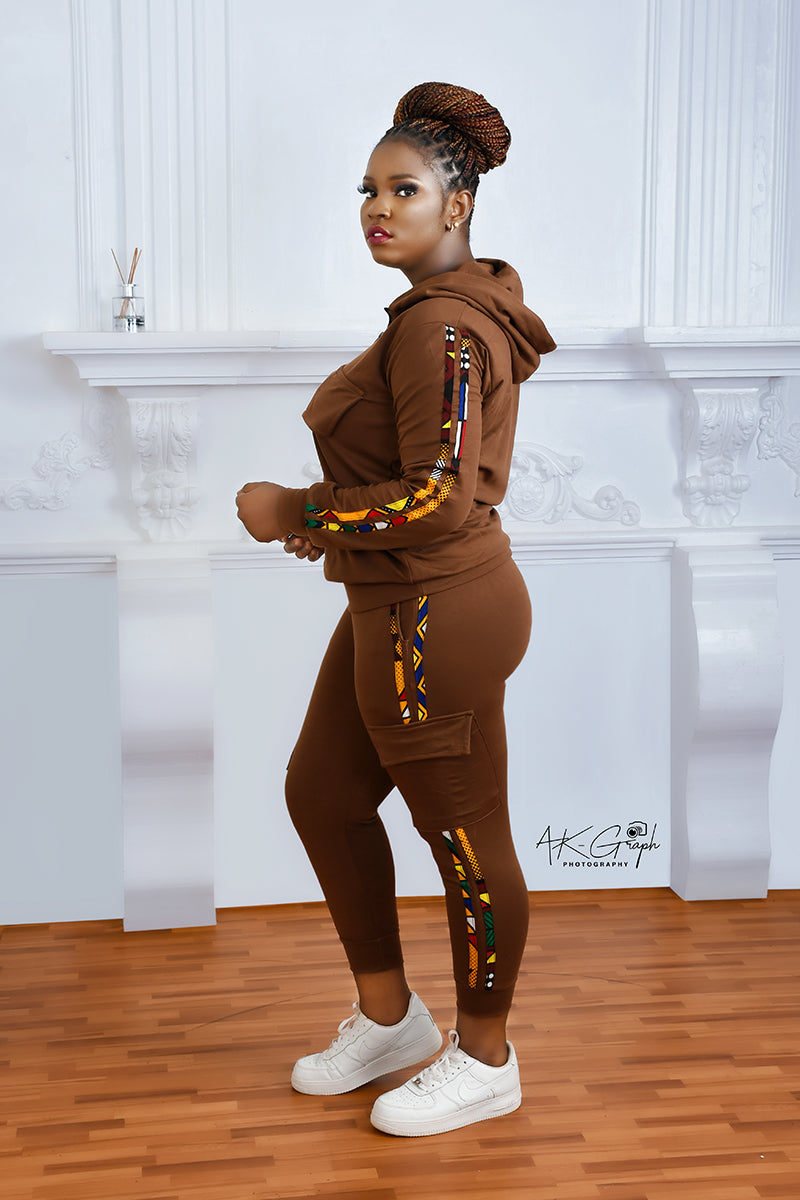 KELECHI TRACK SUIT SET - House of Jahzara