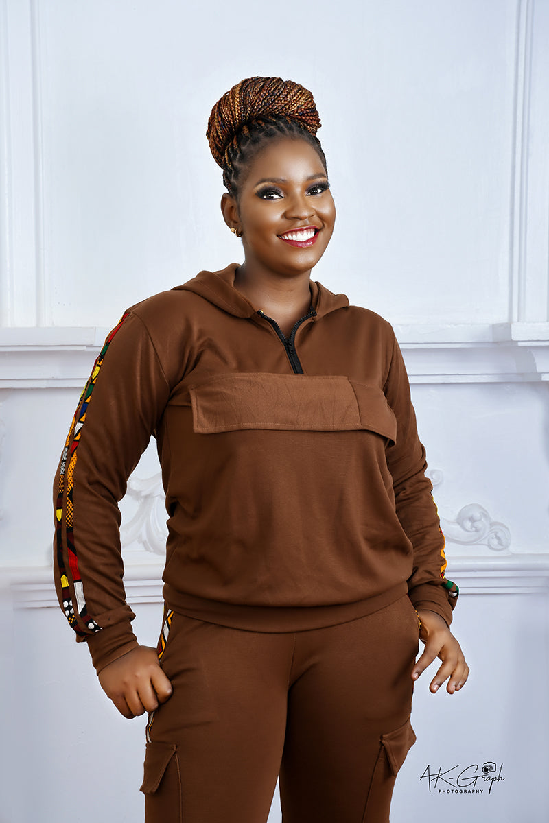 KELECHI TRACK SUIT SET - House of Jahzara