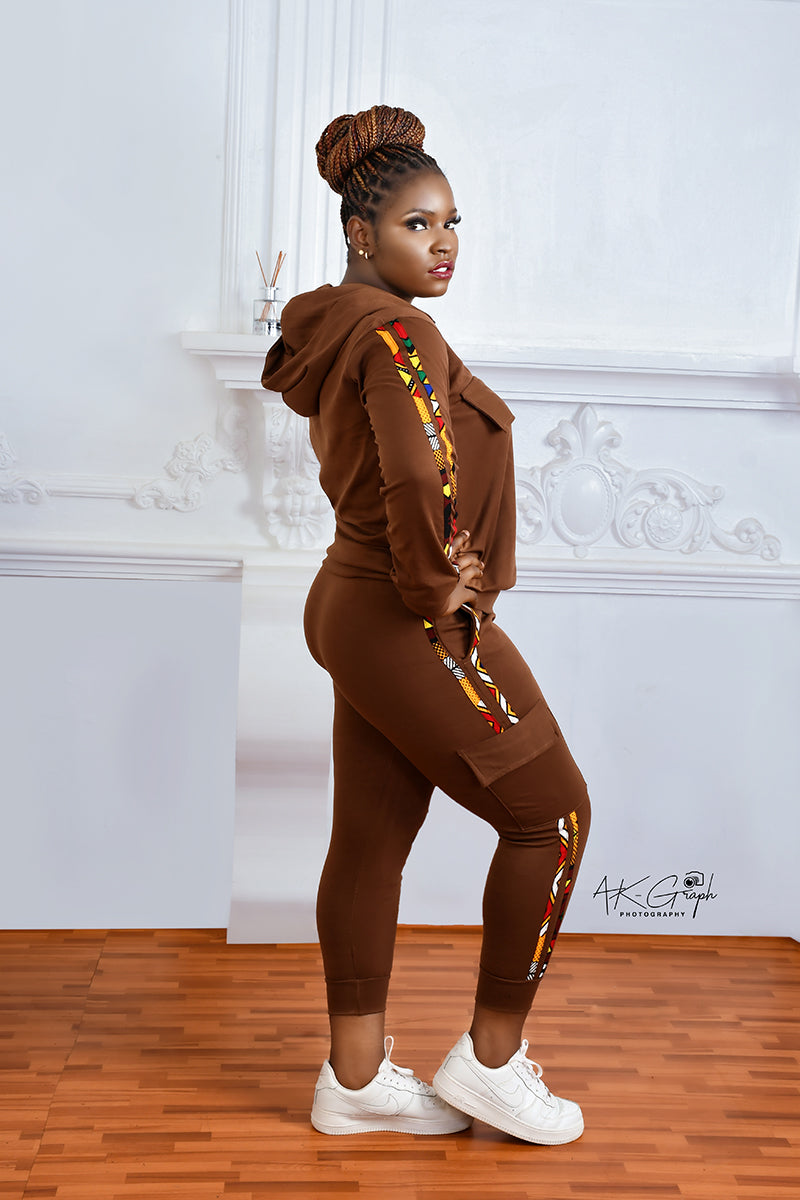 KELECHI TRACK SUIT SET - House of Jahzara