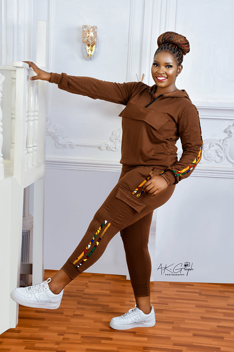 KELECHI TRACK SUIT SET - House of Jahzara