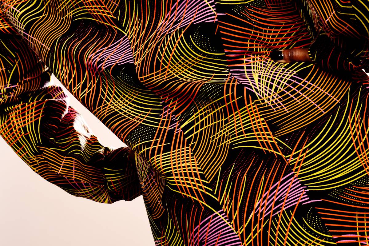 KEISHA LONG LINE ANKARA JACKET - House of Jahzara