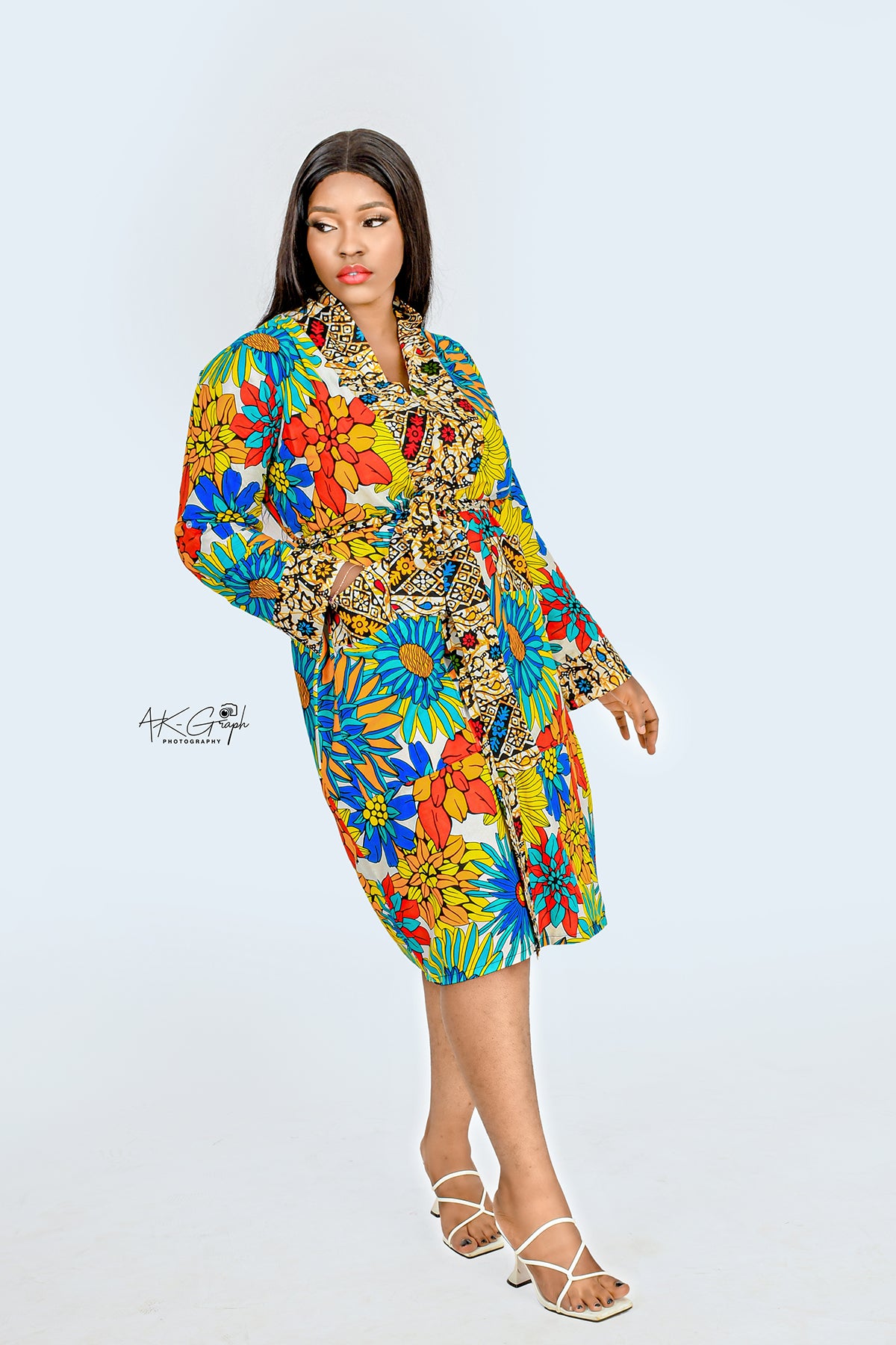 NZINGA OPEN FRONT DUSTER KIMONO - House of Jahzara