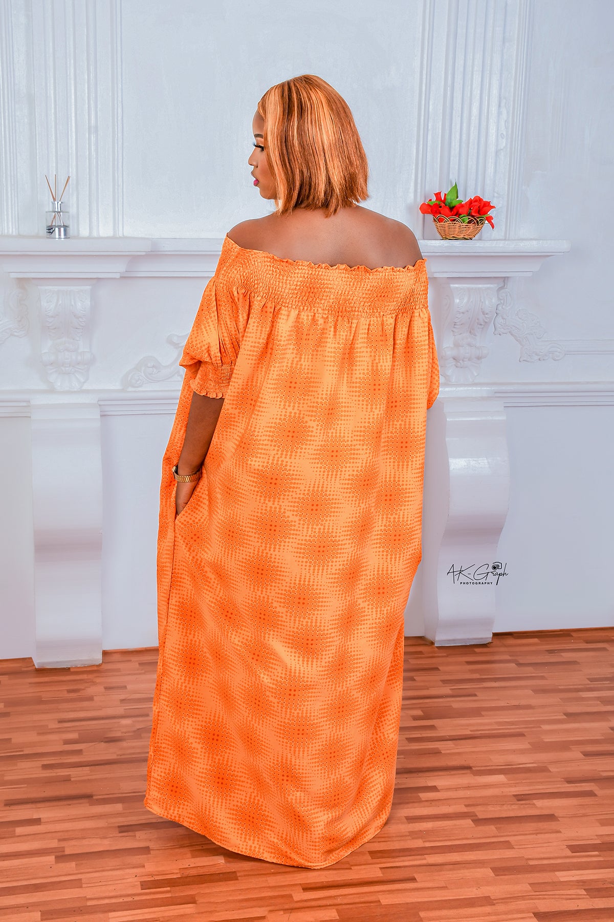 MINA OFF SHOULDER MAXI DRESS - House of Jahzara