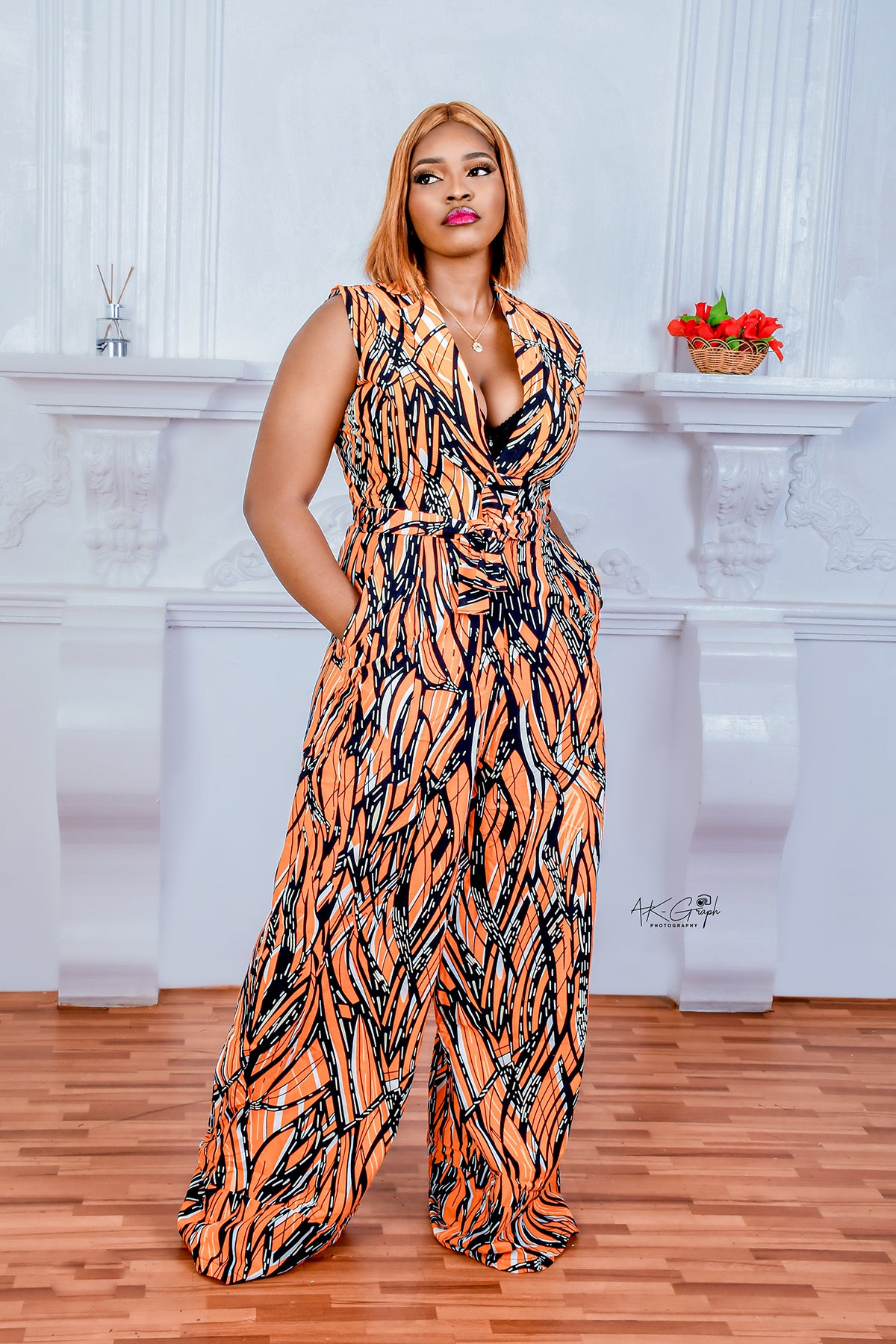 ANJOLA CULLOTTE JUMPSUIT - House of Jahzara