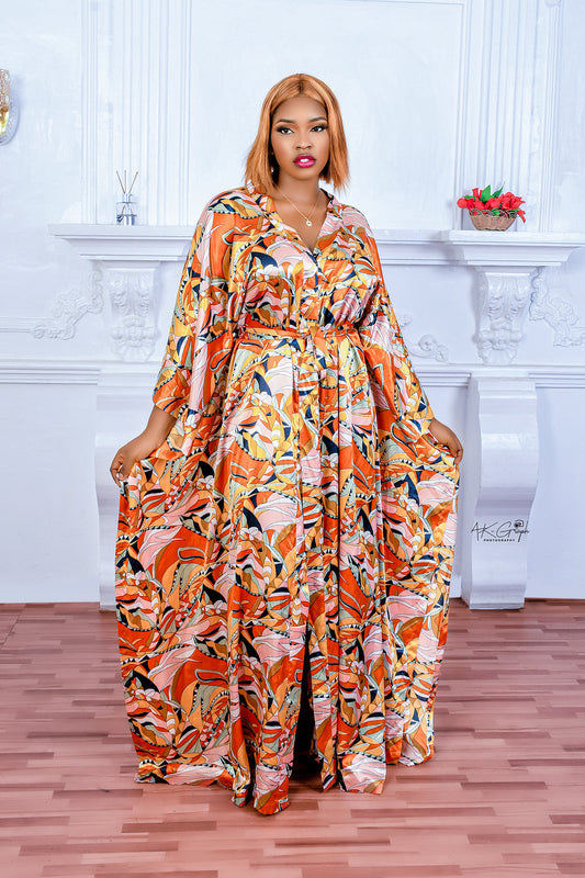 REINA WRAP DRESS - House of Jahzara