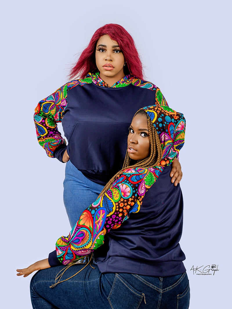 FOLADE  HOODIE WITH  HOOD - House of Jahzara