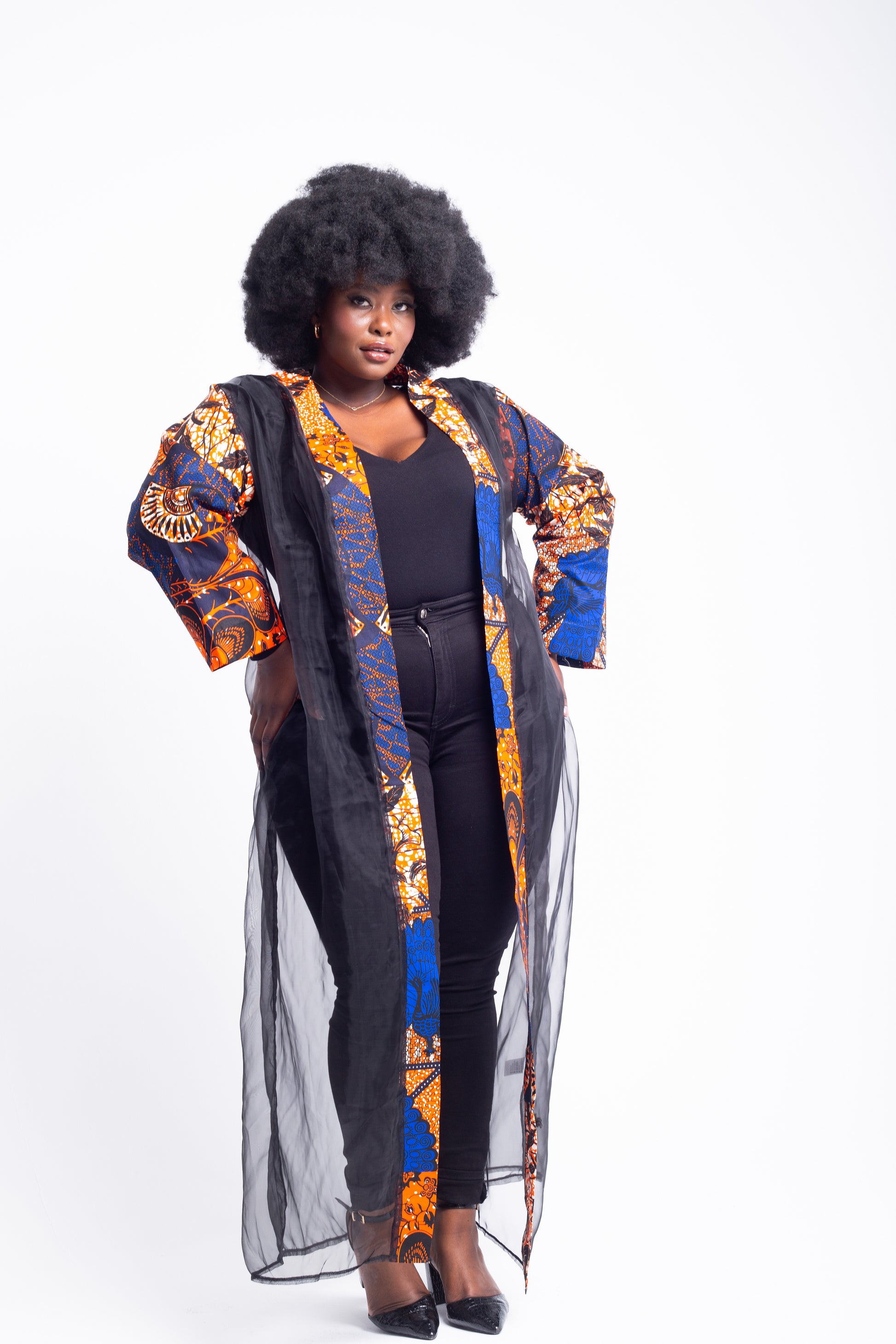 SIMI ORGANZA KIMONO - House of Jahzara