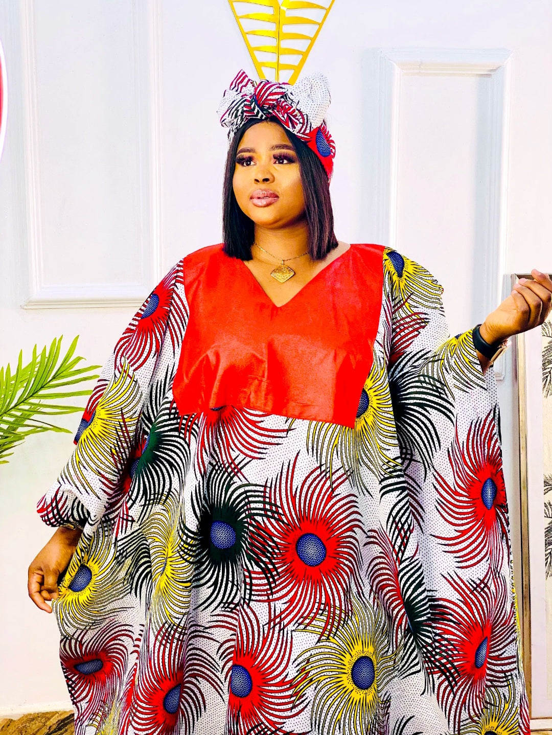 Ladies agbada outlet gown