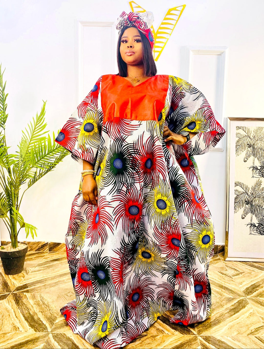 Female agbada sale gown